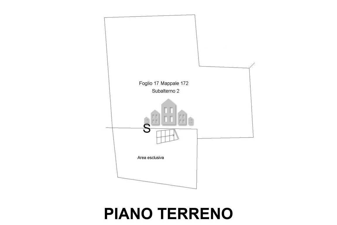 Rustico Frazione Avranco, snc, Valchiusa - planimetria 1