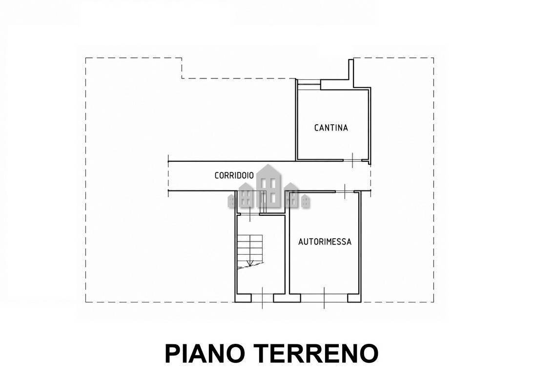 Four-room apartment via Gobetti, 4, Cuorgnè - floor plans 1