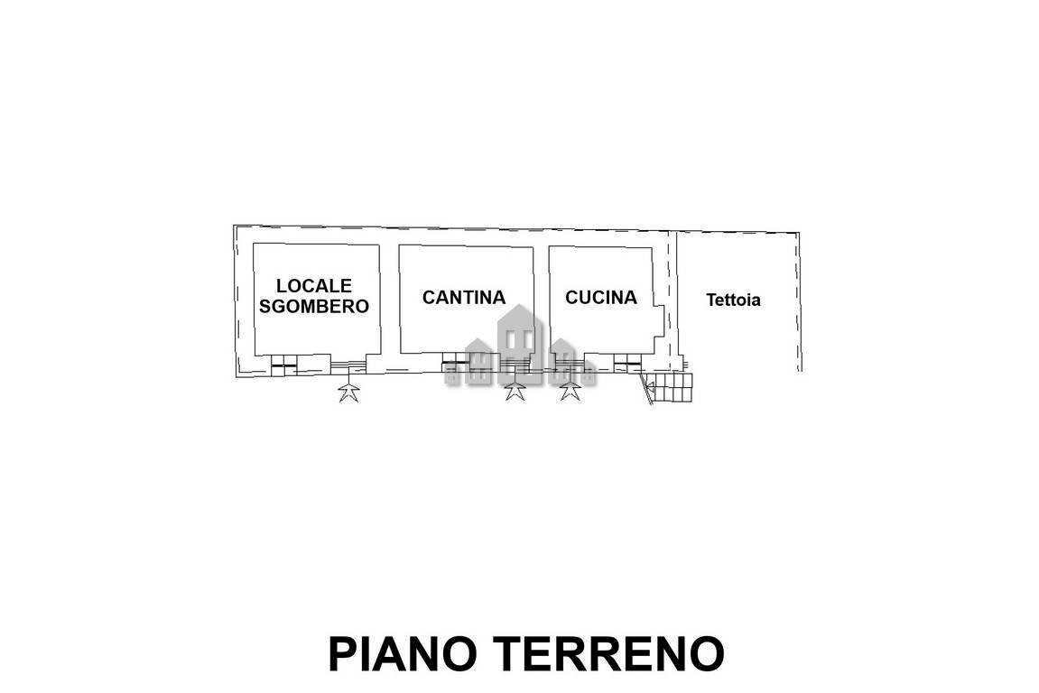 Rustico via chignolo, 5, Vidracco - planimetria 1