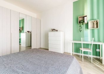 Camera da letto - Trilocale viale Caterina da Forlì, 50/7, Milano - foto 21