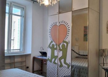 camera da letto - Bilocale via Santamaura, 76, Roma - foto 3