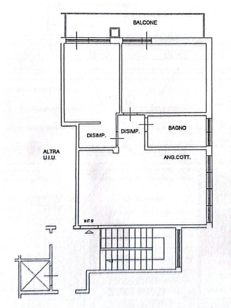 Attic via Palombarese, Fonte Nuova - floor plans 1
