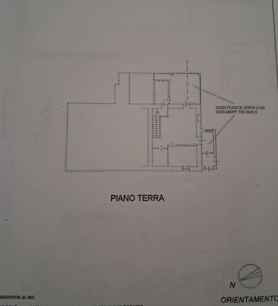 Independent house via San Giovanni Battista, 294, Arcevia - floor plans 1