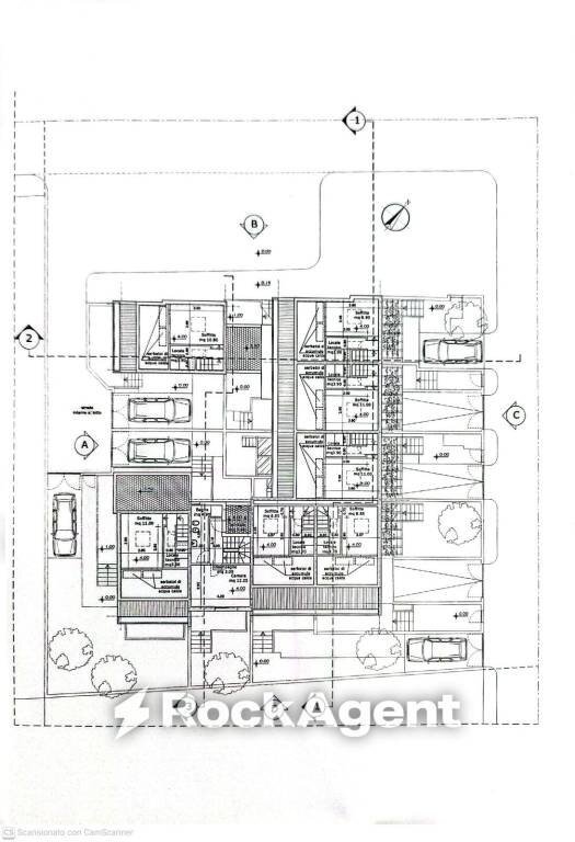 Planimetria - Building land via Offagna, Roma - photo 3
