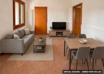 Virtual staging zona giorno - Appartamento Via San Nicola 16, Creazzo - foto 6