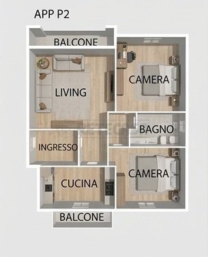 p2 - Townhouse Via Trebbia, Cremona - photo 2