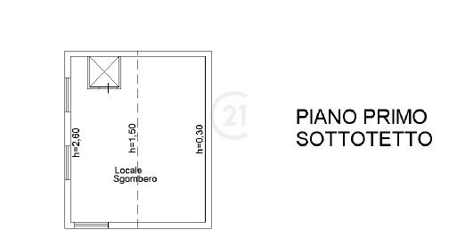 PLN 1 - Villa Via Ignazio Biscari 43, Aci Castello - planimetria 1