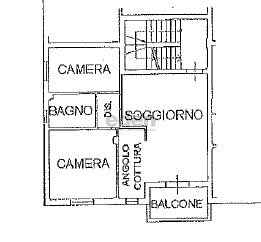 plan portali - Trilocale Corso Martiri 242, Castelfranco Emilia - planimetria 1