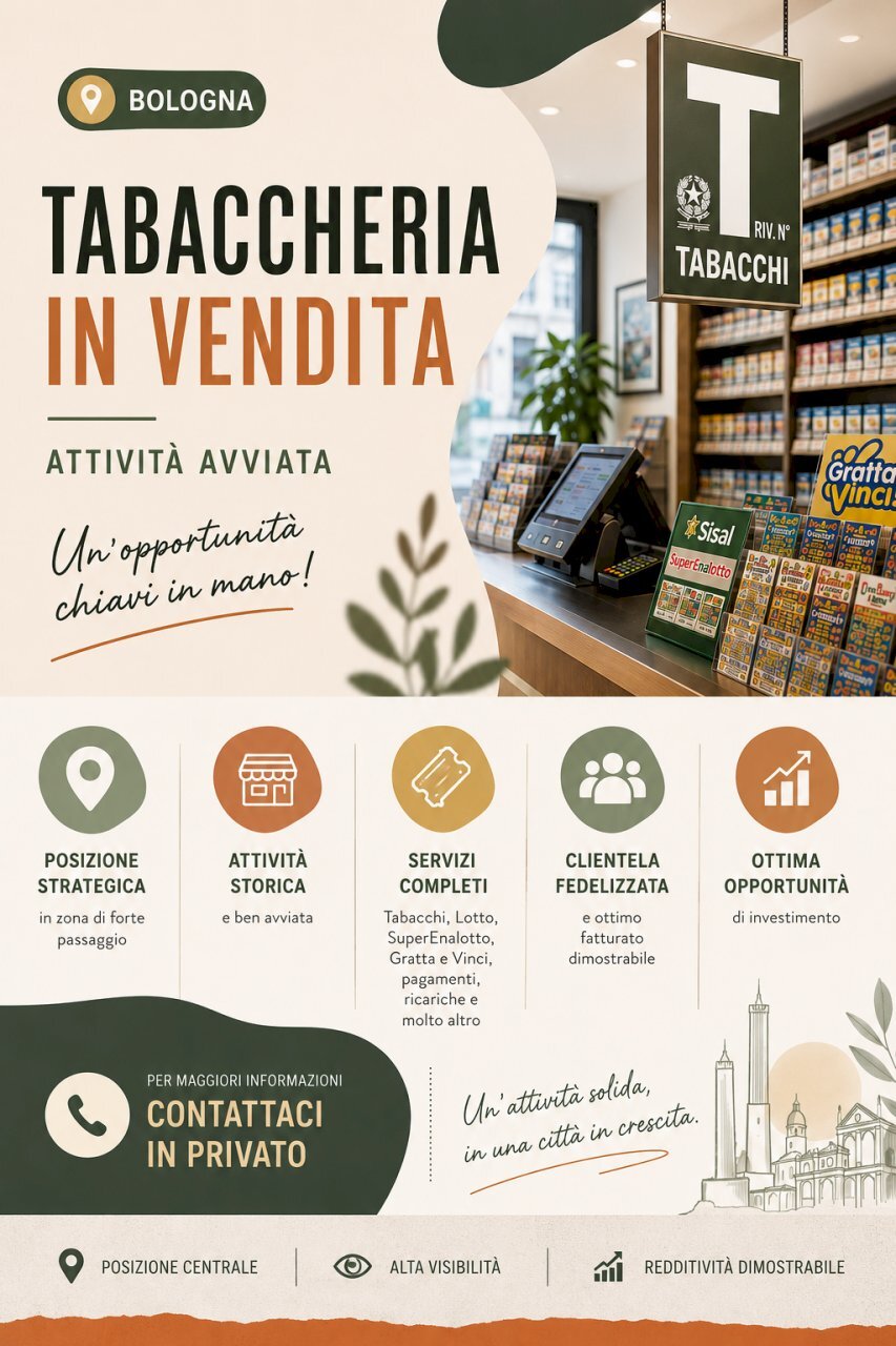 1785407447.png - Tabaccheria Bologna (zona Centro Storico) - foto 1