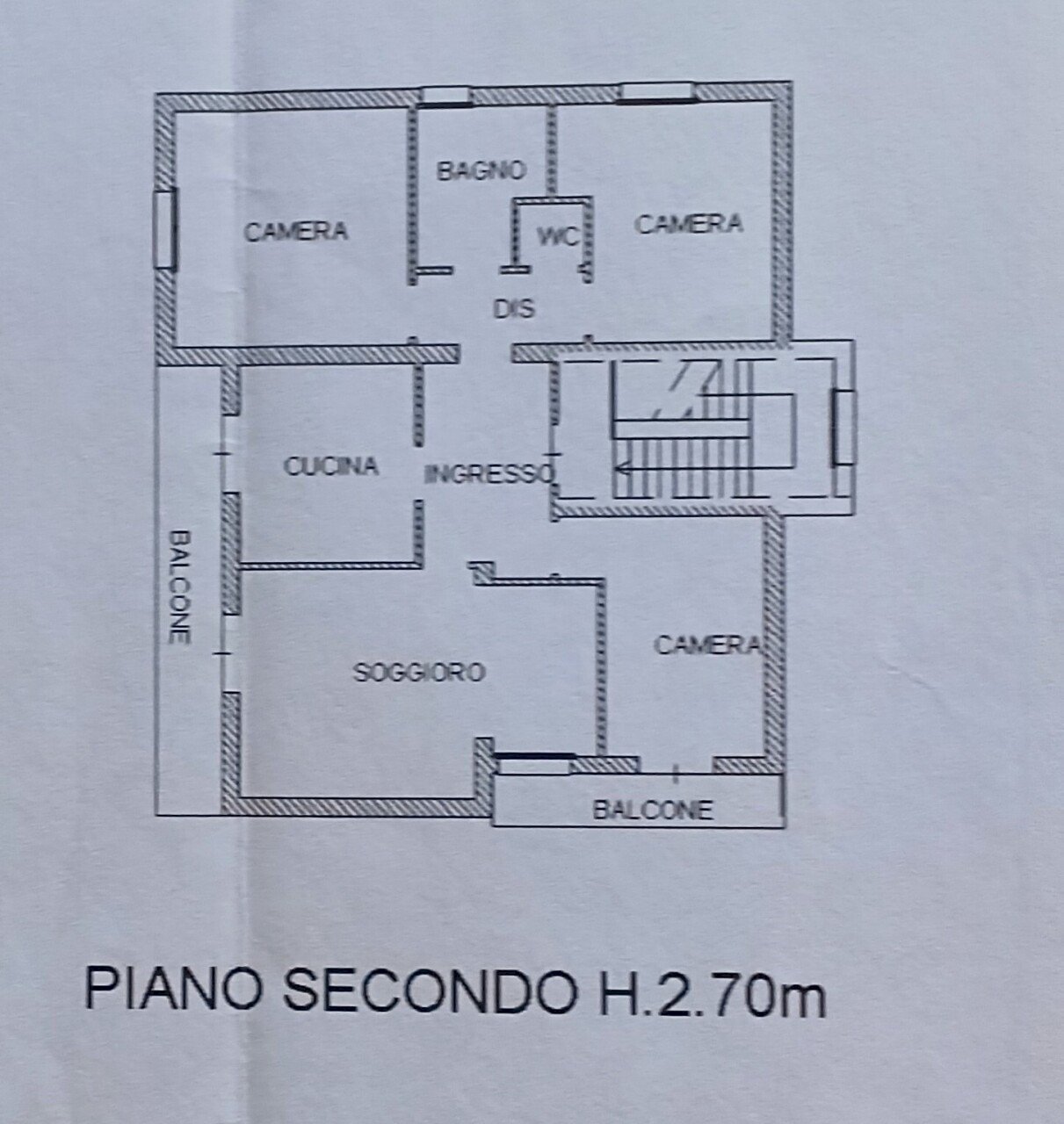 PLANIMETRIA - Apartment Via Bosco degli Estensi 654, Zocca - floor plans 1