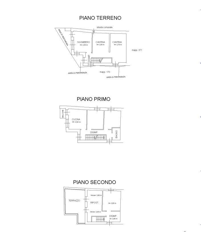 Immagine 2026-07-29 111748 - Porzione di casa all'asta Via Aldo Beltricco 18, San Damiano Macra - planimetria 1