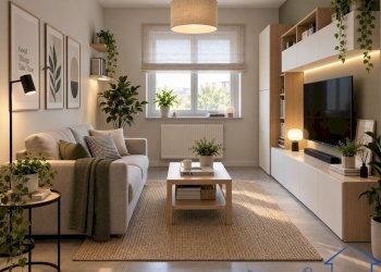 Render soggiorno 2 - Trilocale Via dei Pioppi, Bellaria-Igea Marina - foto 3