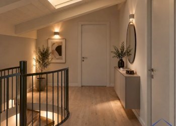 Render disimpegno mansarda - Trilocale Via dei Pioppi, Bellaria-Igea Marina - foto 16