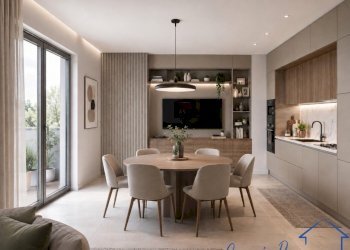 Render zona giorno 2 - Three-room apartment Via dei Pioppi, Bellaria-Igea Marina - photo 11