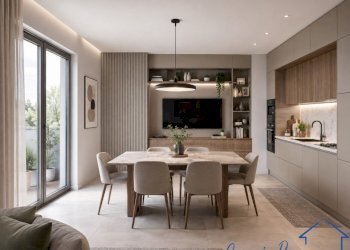Render zona giorno - Three-room apartment Via dei Pioppi, Bellaria-Igea Marina - photo 12