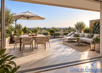 Render terrazza - Bilocale Via dei Pioppi, Bellaria-Igea Marina - foto 4