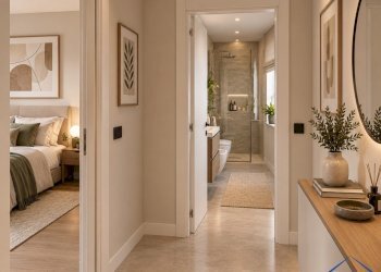 Render disimpegno - Bilocale Via dei Pioppi, Bellaria-Igea Marina - foto 5
