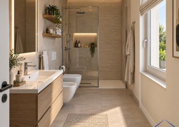 Render bagno - Bilocale Via dei Pioppi, Bellaria-Igea Marina - foto 14