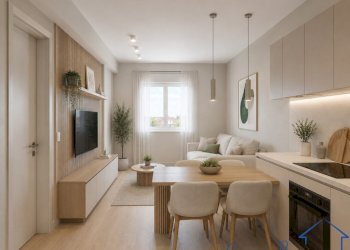 Render soggiorno  2 - Three-room apartment Via dei Pioppi, Bellaria-Igea Marina - photo 1