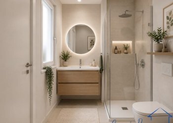 Render bagno 2 - Three-room apartment Via dei Pioppi, Bellaria-Igea Marina - photo 6