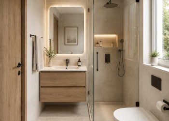 Render bagno - Three-room apartment Via dei Pioppi, Bellaria-Igea Marina - photo 7
