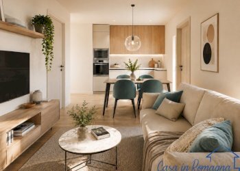 Render soggiorno - Three-room apartment Via dei Pioppi, Bellaria-Igea Marina - photo 13