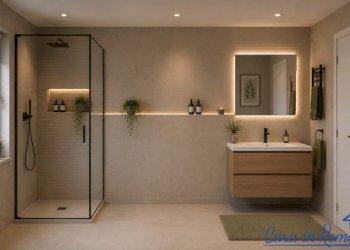 Render bagno 1 - Bilocale Via Ubaldo Marchi, Rimini - foto 4