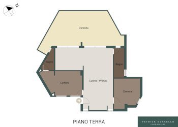 planimetria colorata - Four-room apartment Via Cicerone 87, Gela - photo 28