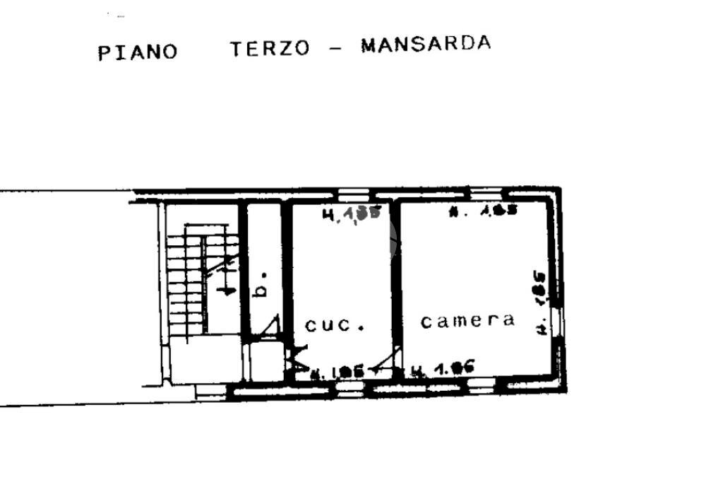 Two-room apartment Via Faustino Tanara, Langhirano - floor plans 1