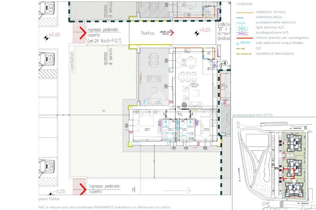 Trilocale Nuova Costruzione Via Prampolini, Novate Milanese - planimetria 1