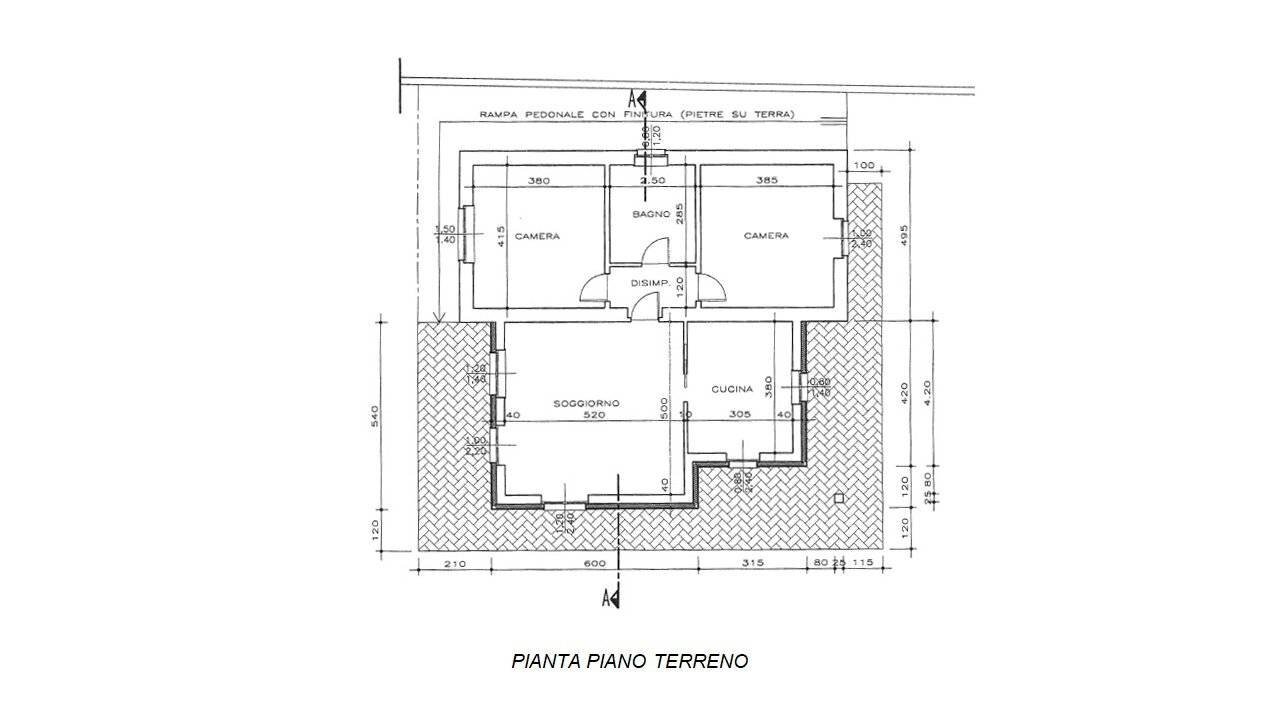 Villa via Santa Marta, 21, Gattinara - floor plans 1