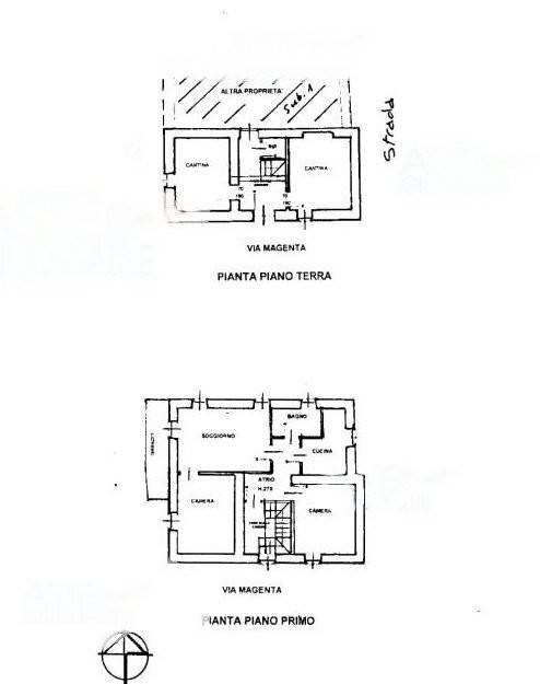 Quadrilocale Casali Socragno, Cannobio - planimetria 1