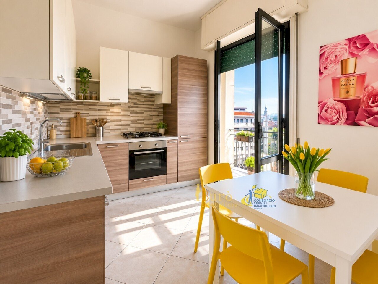 CUCINA - Three-room apartment Viale Vittorio Bottego 4, Parma - photo 1