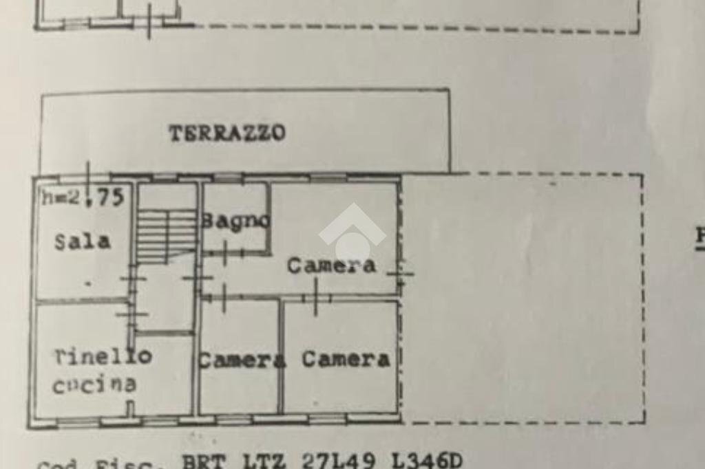Semi-detached house Piazza fanfulla, Traversetolo - floor plans 1