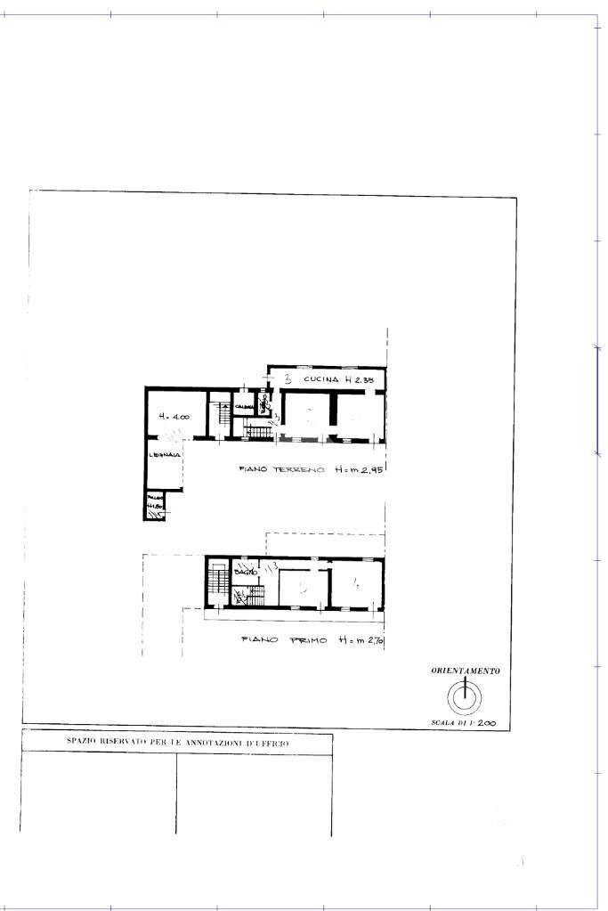 Independent house Via Vaglio, Varallo Pombia - floor plans 1