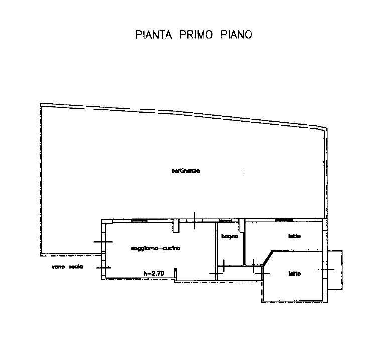 Foto 11 - Trilocale Via Nazionale, Modica - planimetria 1