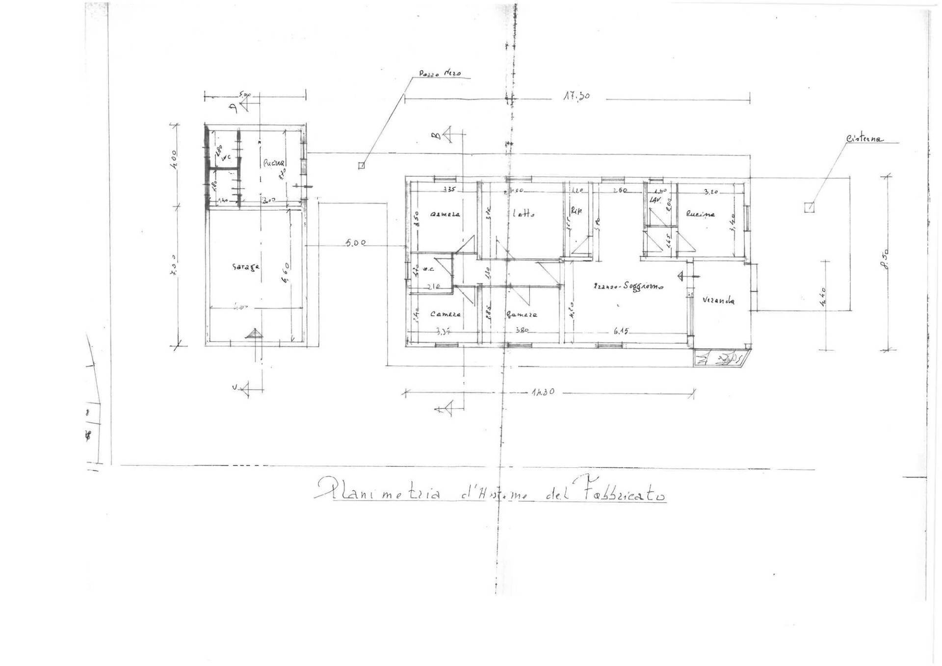 Foto 16 - Villa Contrada Fondo Oliva, Scicli - floor plans 1