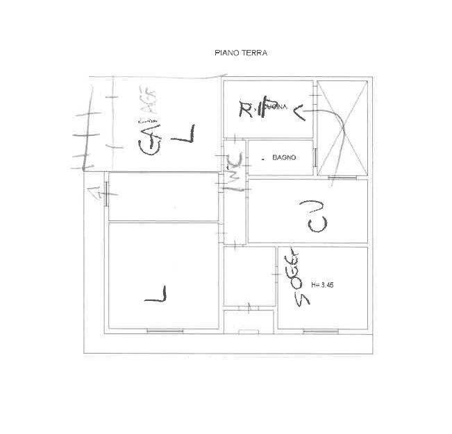 Foto 16 - Appartamento Via A.Amore
 
34, Pozzallo - planimetria 1
