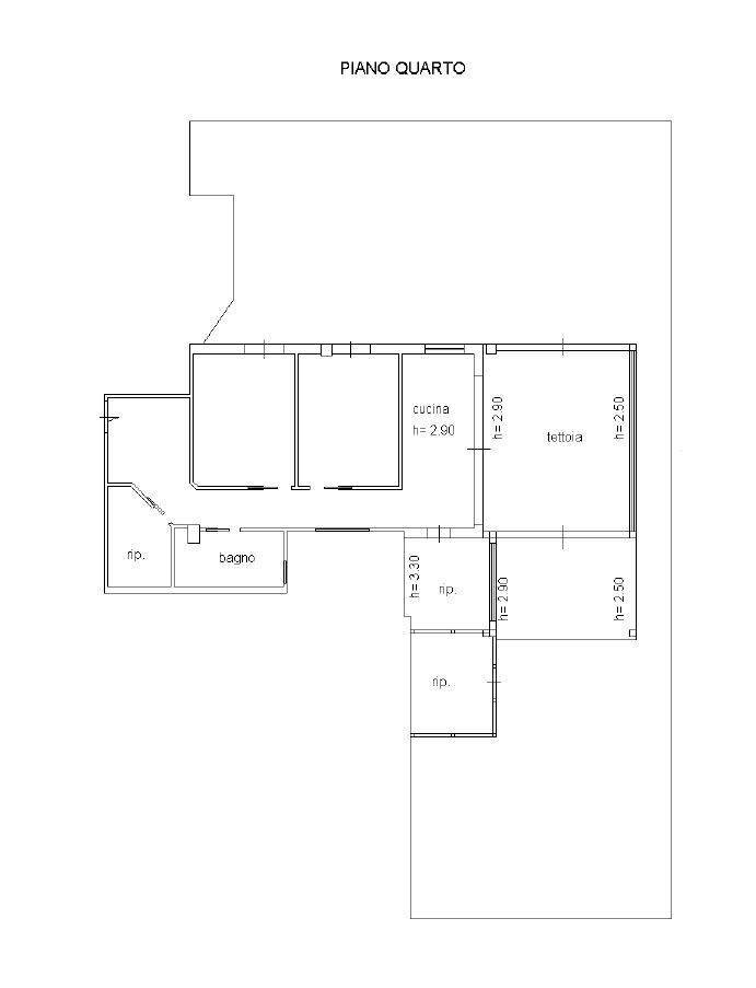 Foto 22 - Attic Via Menotti, Pozzallo - floor plans 1