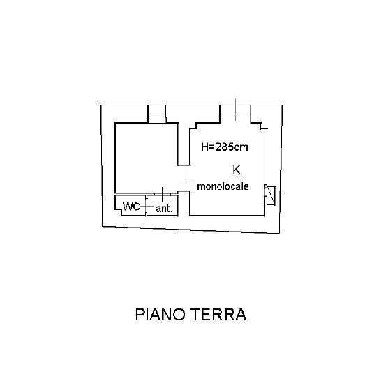 Foto 9 - Two-room apartment Via Torrevecchia
 
23, Ragusa - floor plans 1