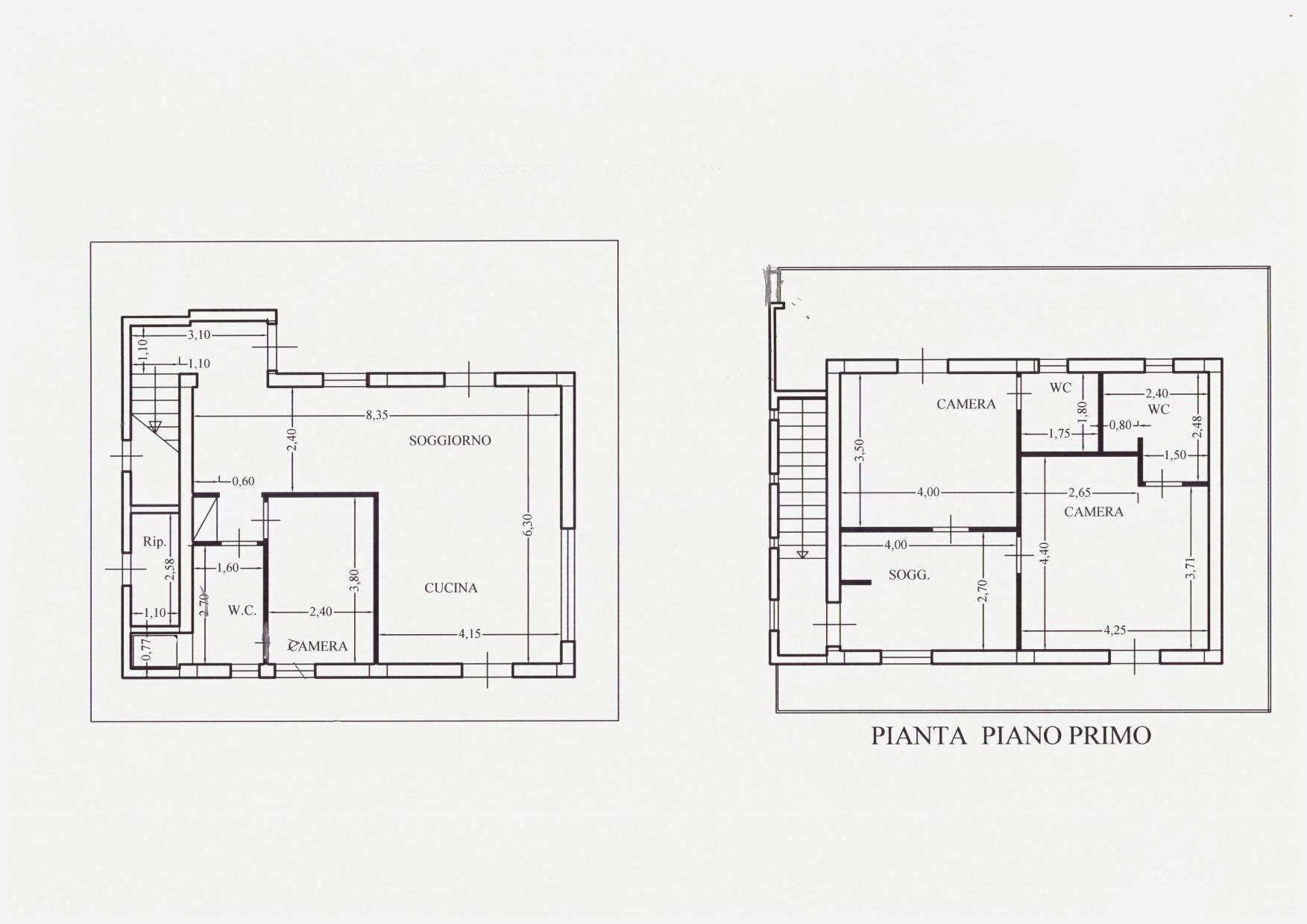 Foto 16 - Villa Noto - floor plans 1