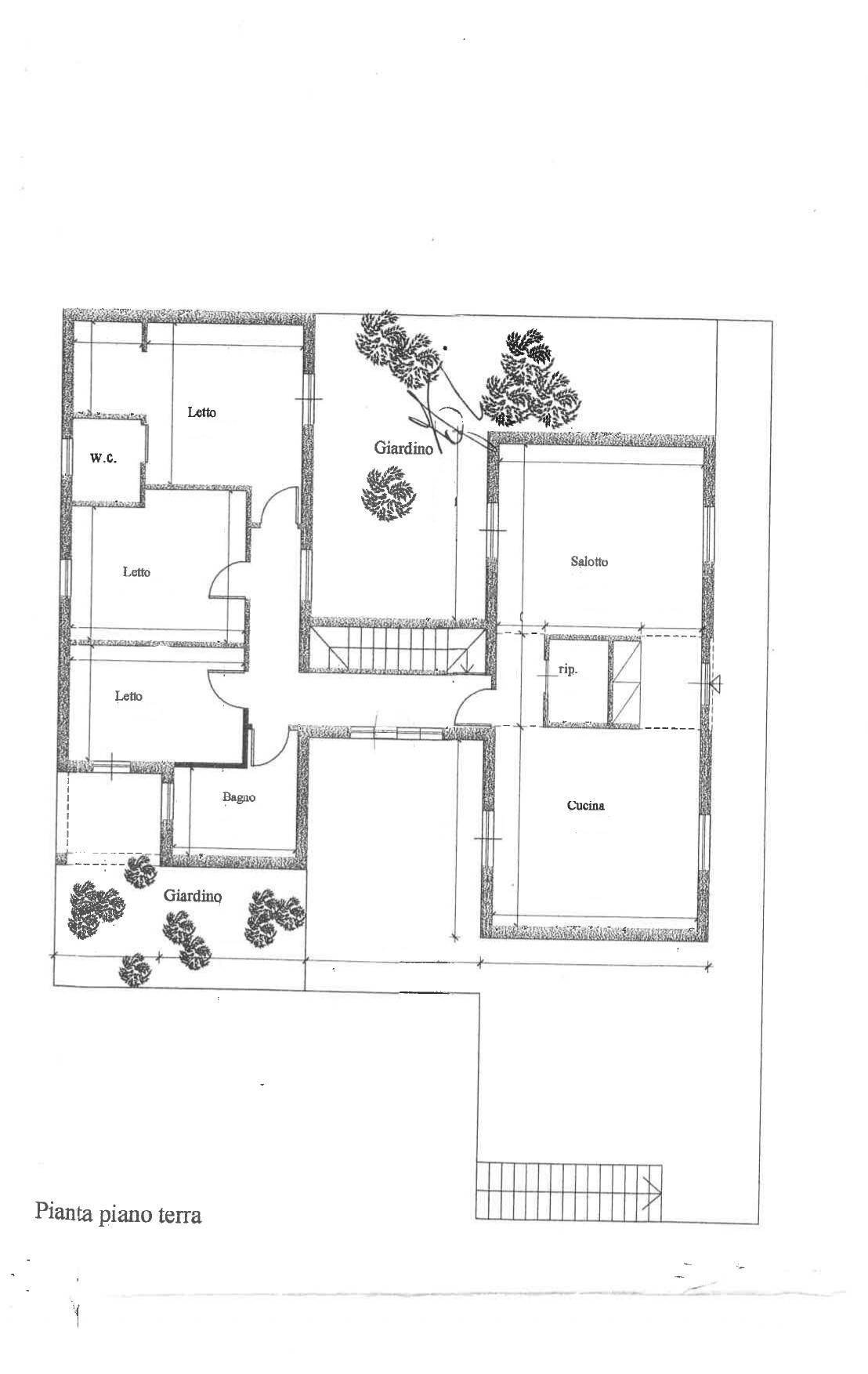 Foto 13 - Villa C.da San Filippo, Modica - planimetria 1