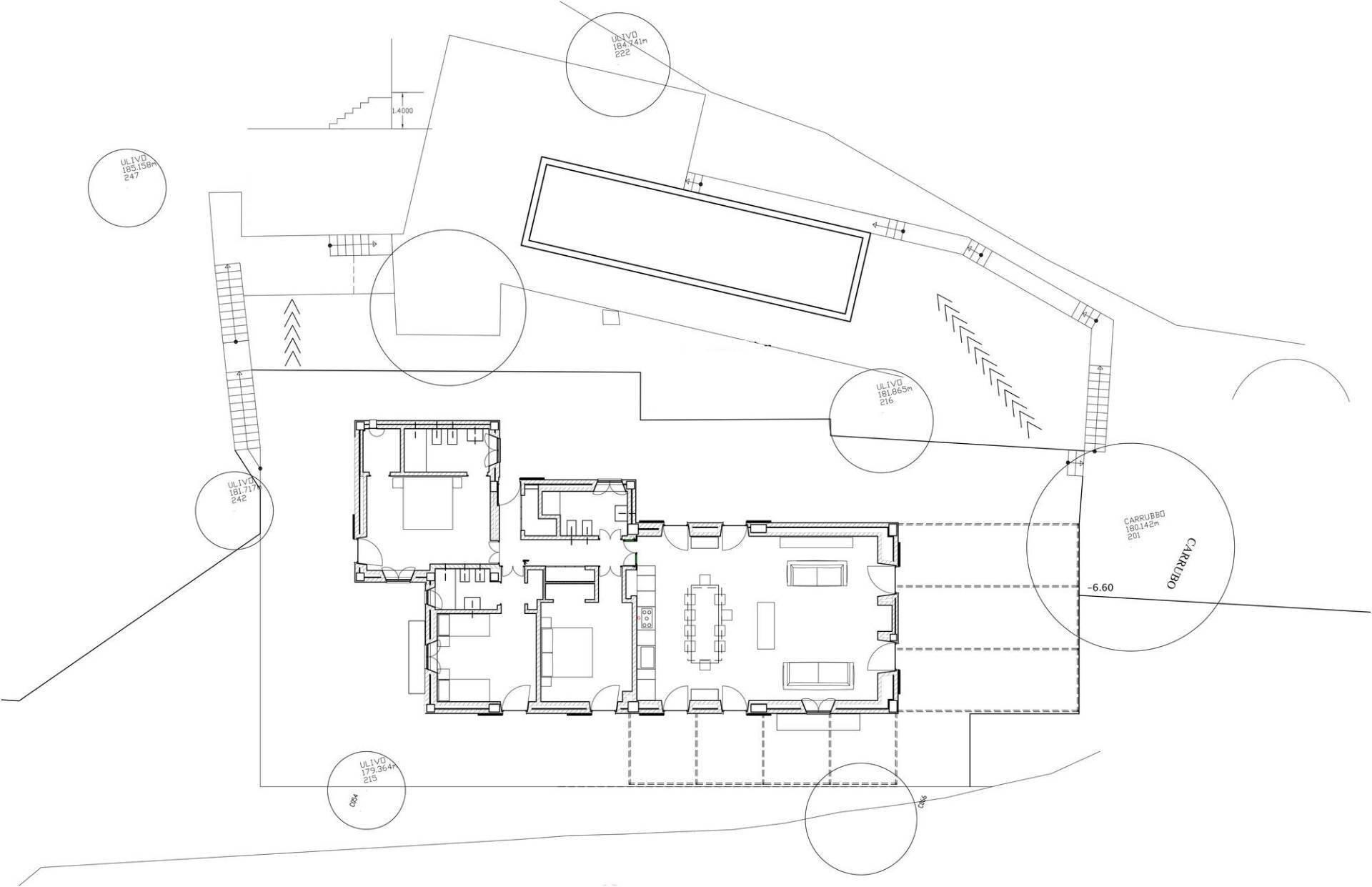 Foto 19 - Villa Contrada Portelle, Noto - floor plans 1