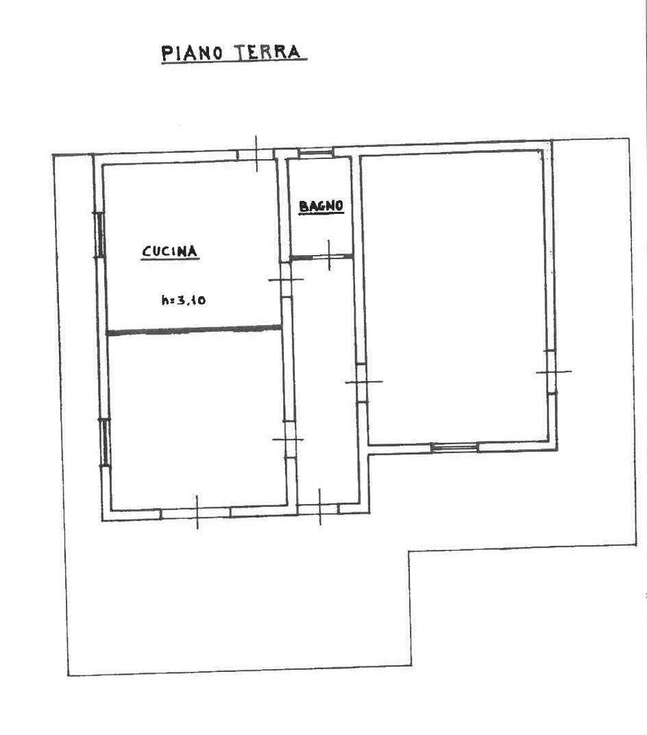 Foto 10 - Casa indipendente Sp37, Scicli - planimetria 1