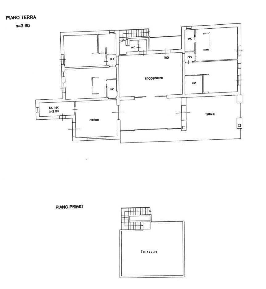Foto 32 - Villa Noto - floor plans 1