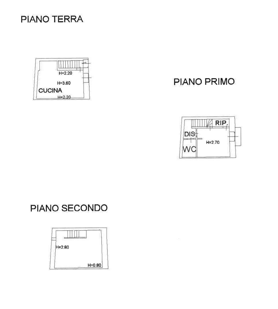 Foto 9 - Casa indipendente Via Armando Diaz, Ragusa - planimetria 1