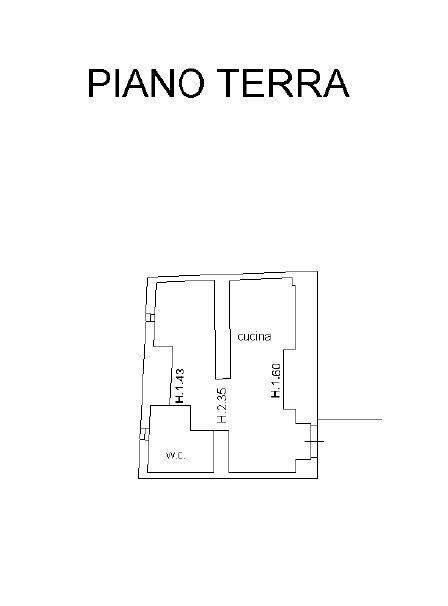 Foto 6 - Casa indipendente Vico Salemi, Scicli - planimetria 1