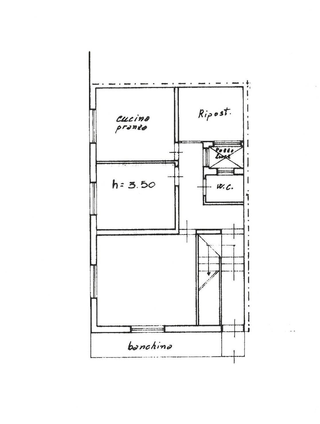 Foto 6 - Four-room apartment Scicli - floor plans 1