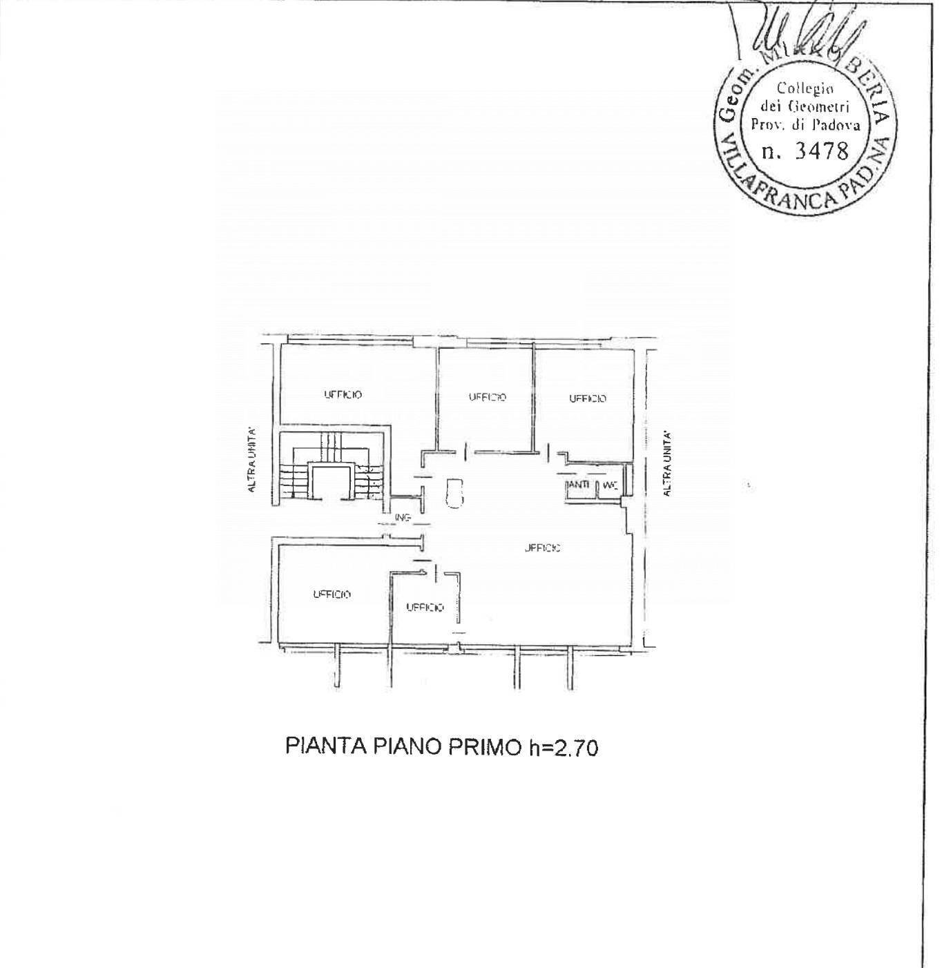 Foto 22 - Ufficio via cristoforo colombo
 
100, Conegliano - planimetria 1