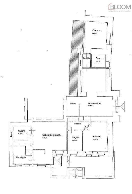 Foto 37 - Apartment via San Dionisio
 
5, Pieve di Cadore - floor plans 1